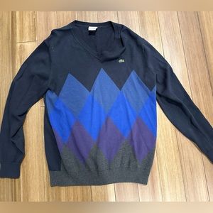 Lacoste men’s v-neck sweater